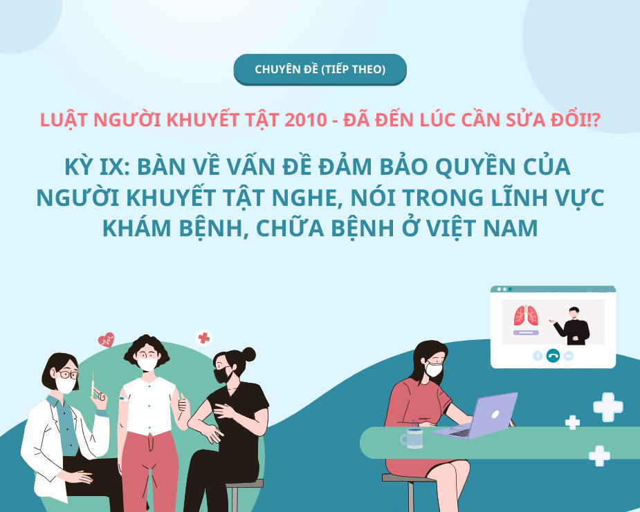 Chuyên đề (tiếp theo kỳ VIII): Luật Người khuyết tật 2010 – Đã đến lúc cần sửa đổi!?