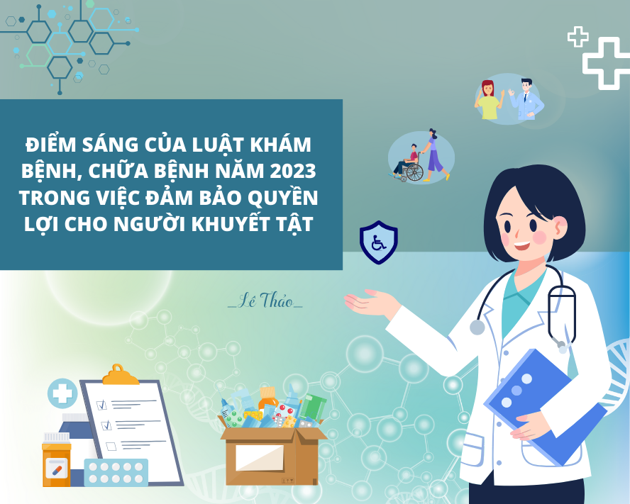 Điểm sáng của Luật khám bệnh, chữa bệnh năm 2023 trong việc đảm bảo quyền lợi cho người khuyết tật