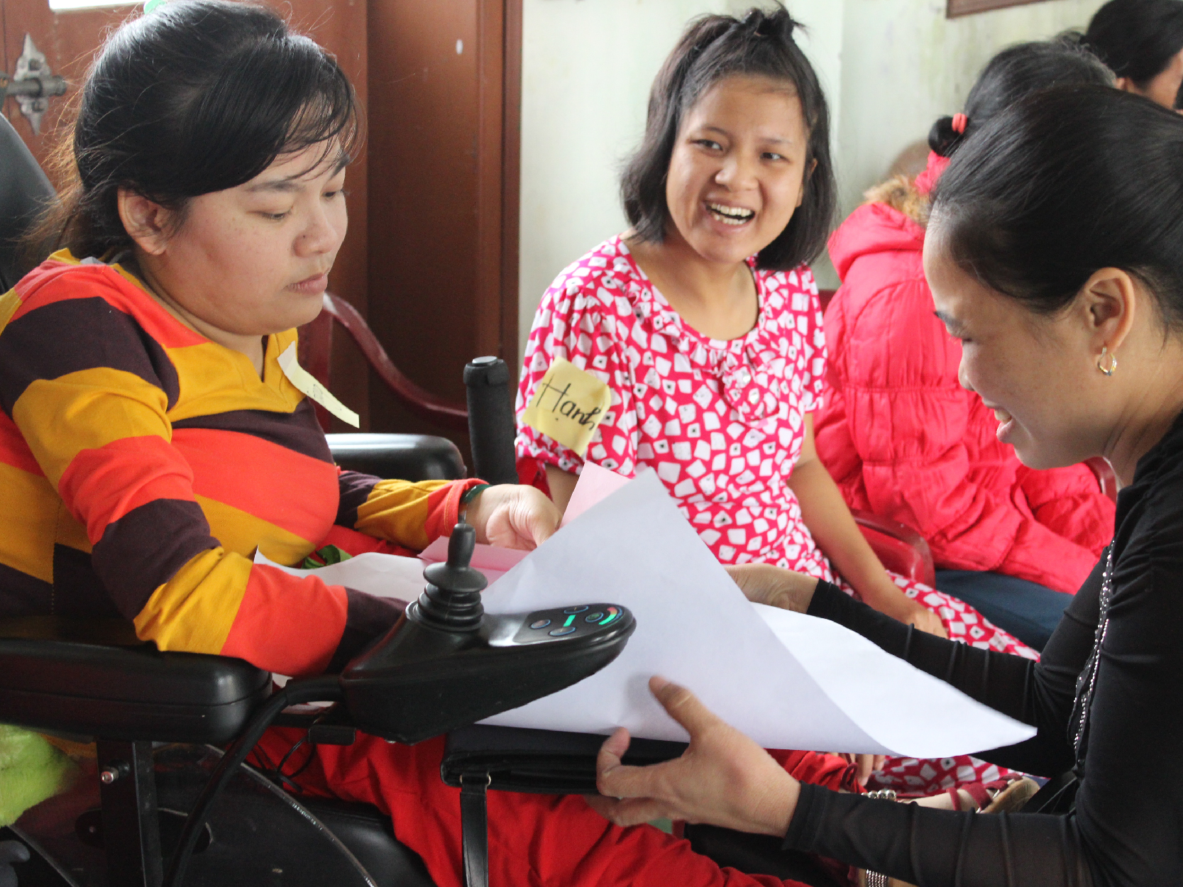 REPRODUCTIVE HEALTH TRAINING FOR WOMEN WITH DISABILITIES