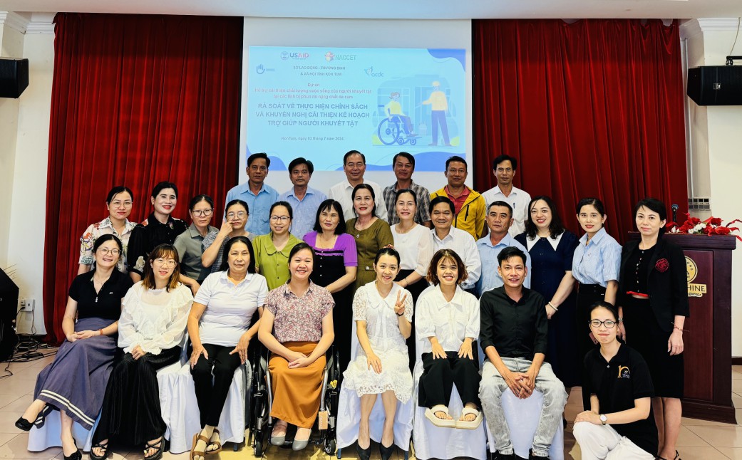 Kon Tum: Họp rà soát về thực hiện chính sách và khuyến nghị cải thiện kế hoạch trợ giúp người khuyết tật