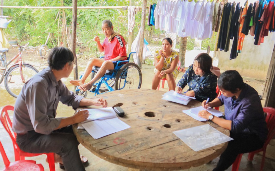 Quảng Nam: Thăm nhà, đánh giá và tư vấn về sống độc lập tại huyện Phước Sơn