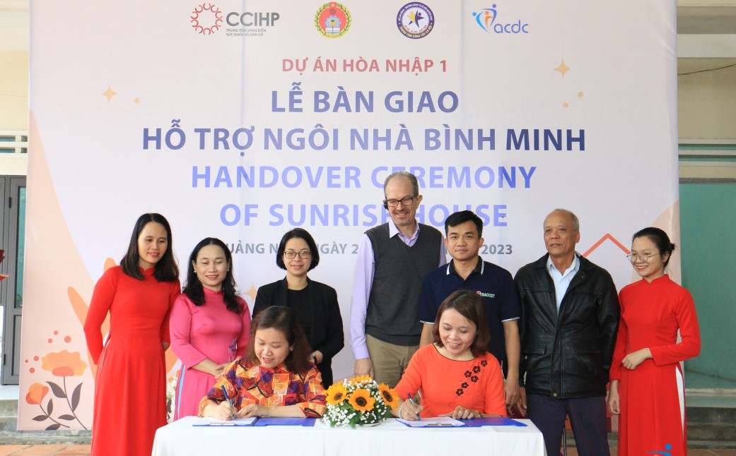 Ra mắt Ngôi nhà Bình Minh - địa chỉ an toàn, thân thiện cho phụ nữ và trẻ em gái khuyết tật bị bạo lực tại Quảng Nam