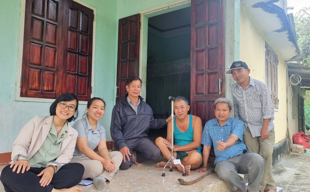 Bình Định: Hỗ trợ người khuyết tật cải thiện các tiện nghi sinh hoạt tại gia đình