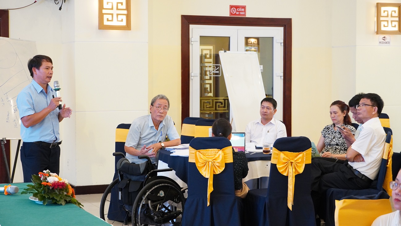 Chuỗi tham vấn lồng ghép hỗ trợ người khuyết tật trong phòng chống thiên tai 2026 - 2030