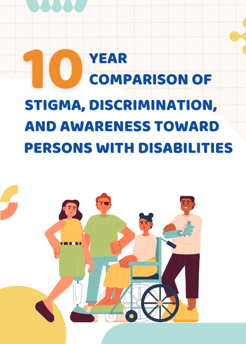 Ten - year comparison of stigma, discrimination, and awareness toward persons with disabilities