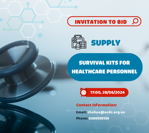 Invitation to Bid: Supply of Survival Kits for Healthcare Personnel