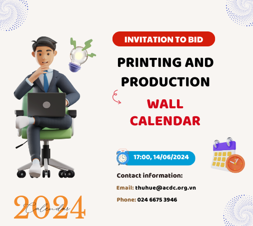 Invitation to Bid: Printing and Production for Wall Calendar
