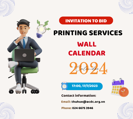 Recruiting design and printing units for wall calendars