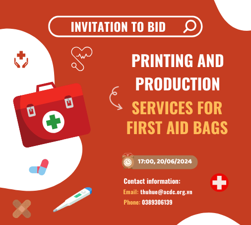Invitation to Bid: Printing and Production Services for First Aid Bags