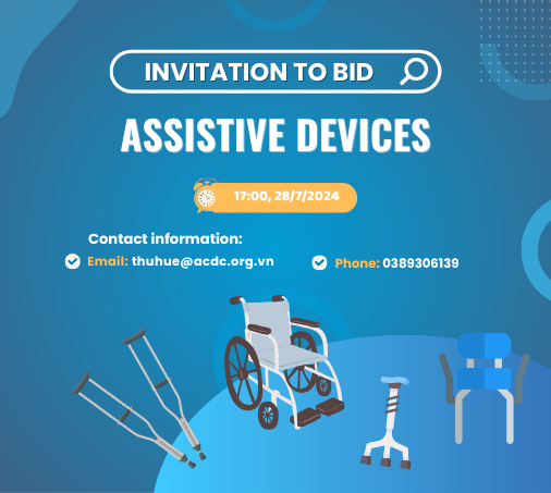 Invitation to Bid: Assistive devices