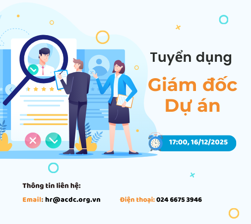 ACDC tuyển Giám đốc Dự án