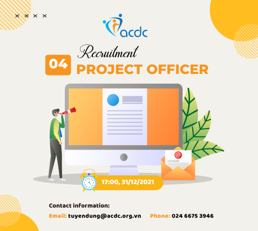 ACDC is recruiting Project Officers