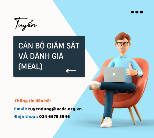 ACDC tuyển Cán bộ M&E