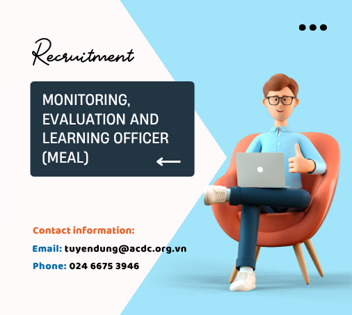 ACDC recruiting Monitoring, Evaluation and Learning Officers