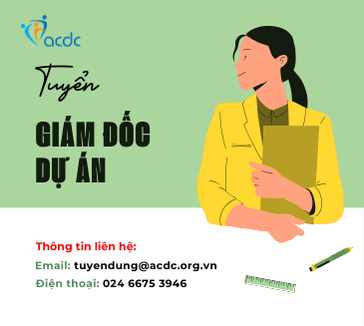 ACDC tuyển Giám đốc Dự án