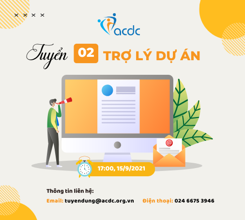 Tuyển 02 Trợ lý dự án tại Quảng Trị và Thừa Thiên Huế