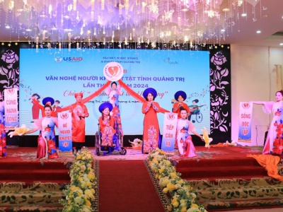 Quảng Trị: Hội thi văn nghệ người khuyết tật lần thứ I